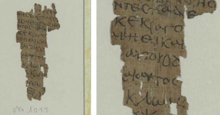 Identifican el manuscrito más antiguo del Evangelio que habla sobre la infancia de Jesús