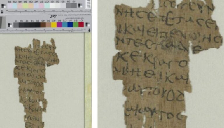 Hallan manuscrito sobre la infancia de Jesús; investigadores descifran papiro milenario.