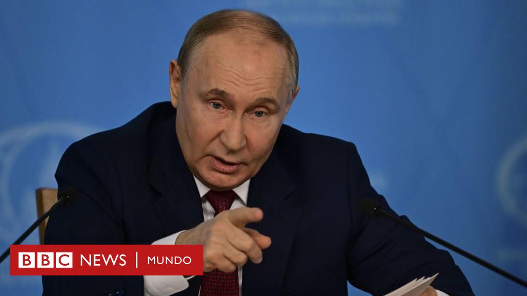 Guerra en Ucrania: Las duras condiciones de Putin para poner fin al conflicto – BBC News Mundo