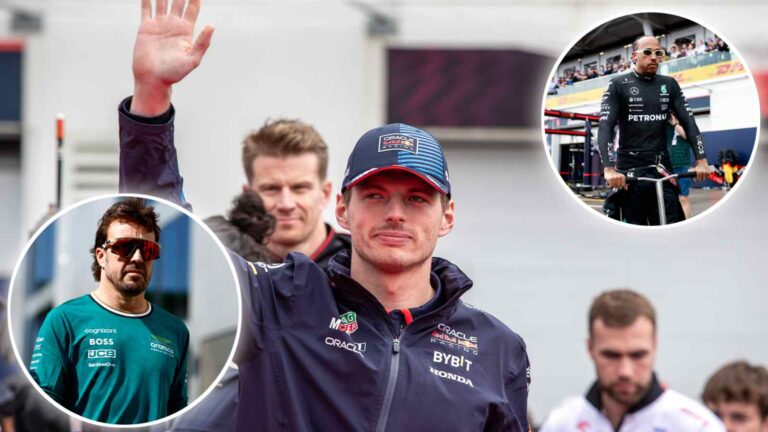 Max Verstappen comparte sus cinco mejores pilotos de Fórmula 1 de todos los tiempos.