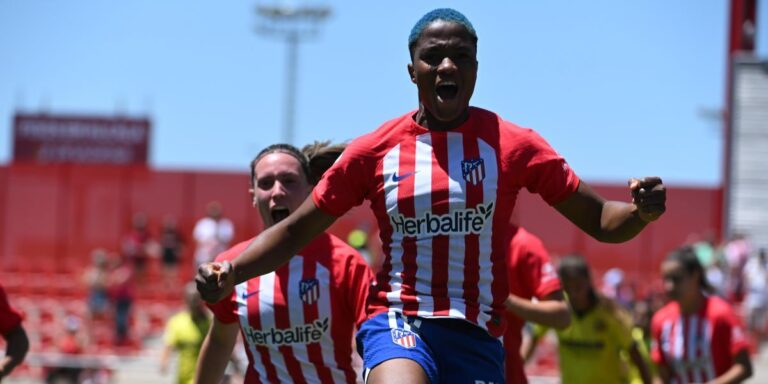 1-0. Ajibade derrumbó el 'Muro Amarillo' y el Atlético volverá a la Champions