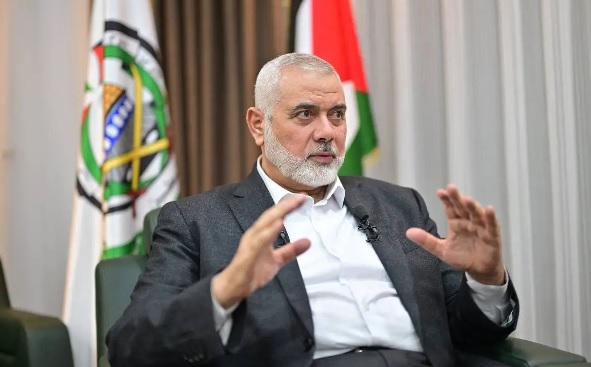 Líder político de Hamás dice que coincide con oferta paz de Biden