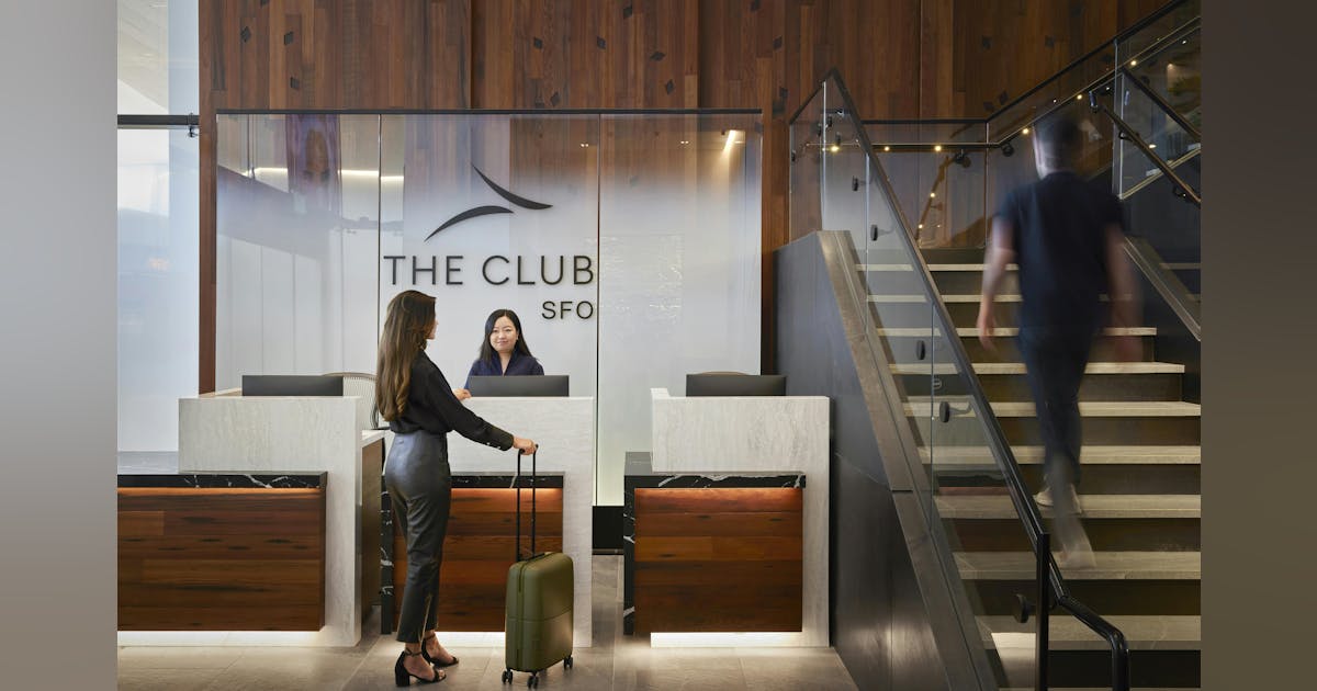 Northern California’s Natural Elements  Inspire San Francisco International Airport’s New Lounge
