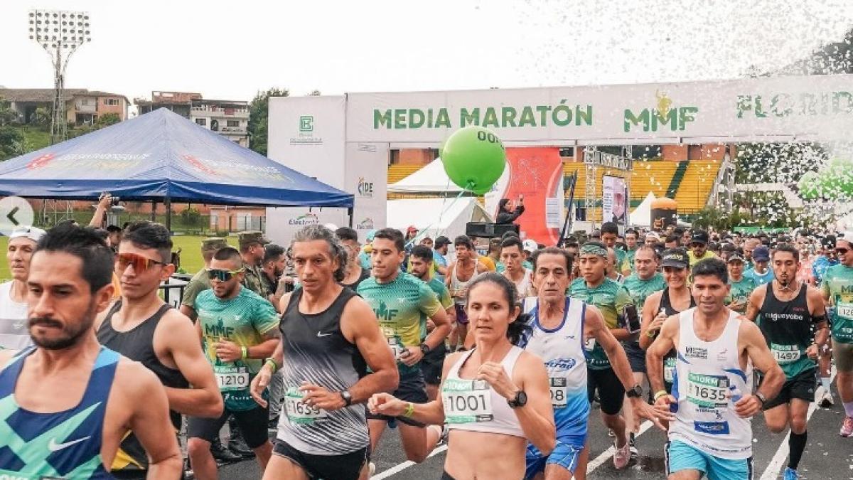 Media Maratón en Floridablanca: esté atento, habrá cierres viales tras carrera de atletismo