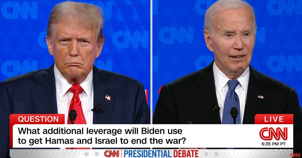 trump-llamo-“palestino”-a-biden:-lo-que-se-dijo-sobre-israel-en-el-debate-presidencial