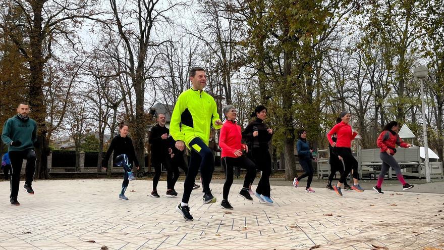 'Running' y senderismo para cerrar la temporada de quedadas deportivas en Vitoria