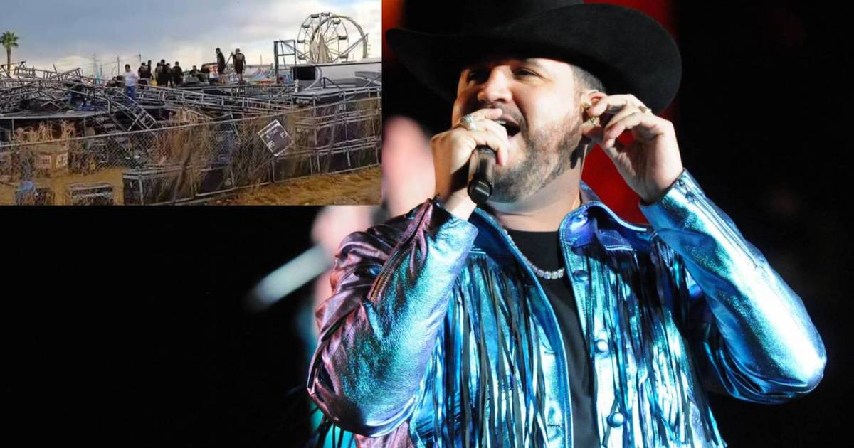‘Vientazo’ tira escenario de Edén Muñoz: El cantante pospone su show en Chihuahua