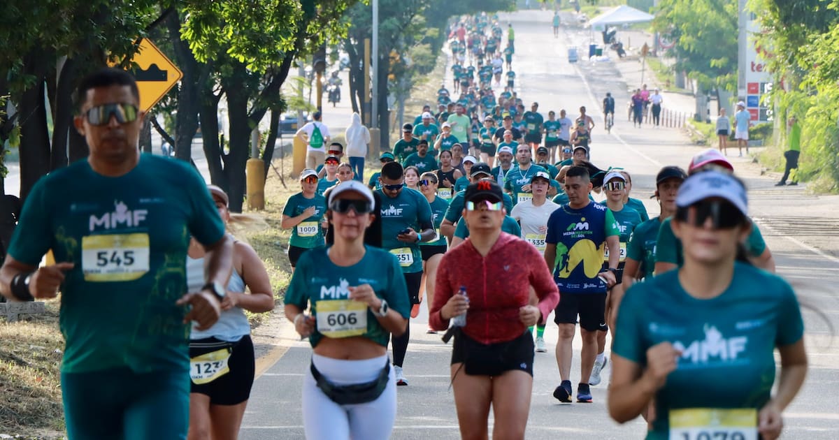 En imágenes: Así se vivió la Media Maratón de Floridablanca