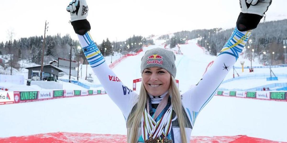 Curiosidades sobre Lindsey Vonn, la mejor esquiadora alpina
