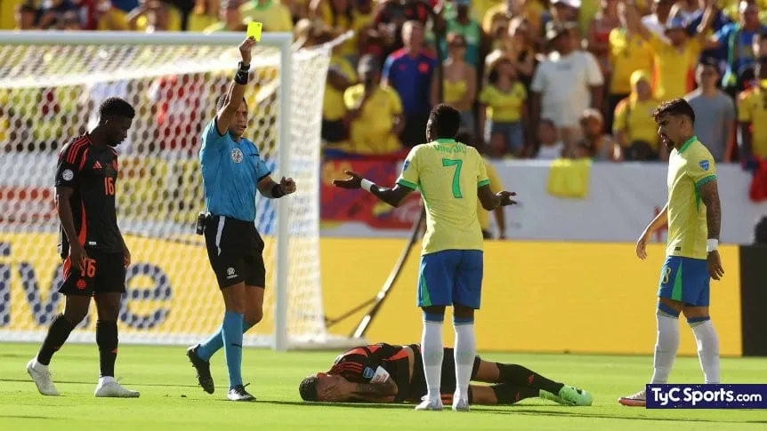 Sufre Brasil: el jugador clave que se perderá los cuartos de la Copa América – TyC Sports