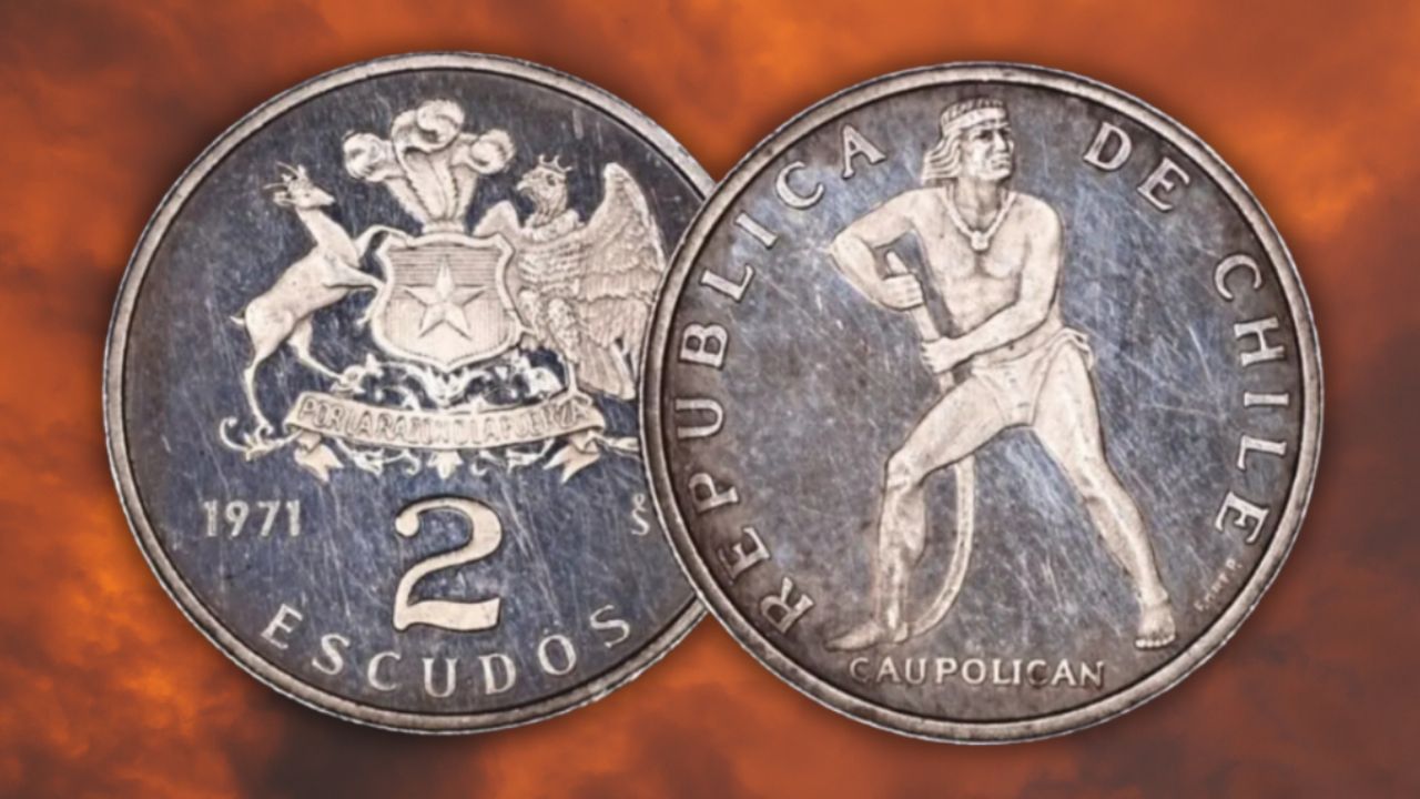Entregan hasta 2000 dólares por esta moneda chilena de 2 escudos