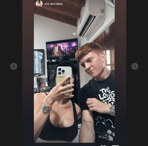El Colo Barco se tatuó junto a su novia tras su baja en los Juegos Olímpicos  – TyC Sports