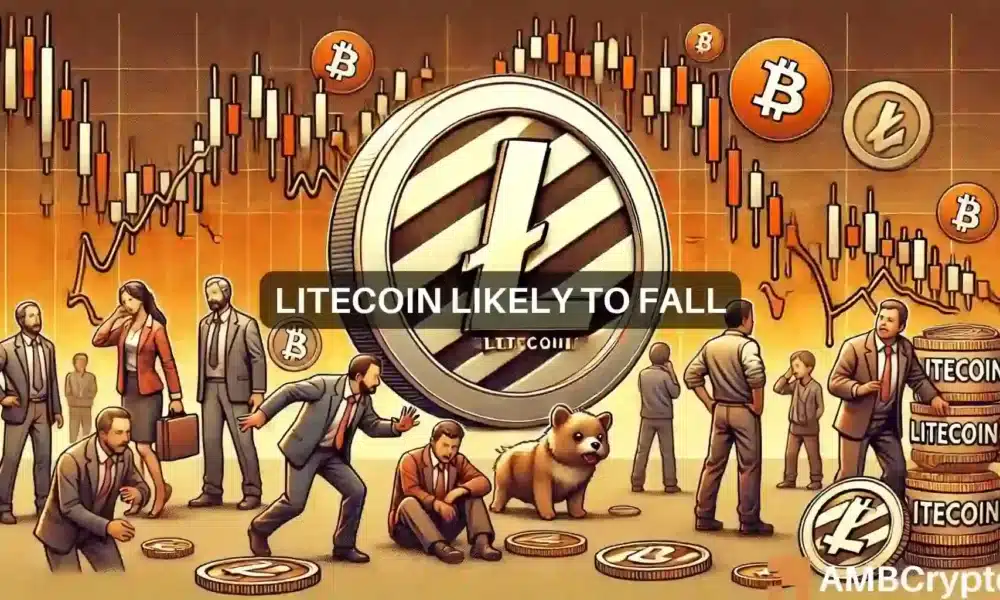 Los poseedores de Litecoin se mueven para vender 928 millones de LTC: ¿caerán los precios por debajo de los 70 USD?