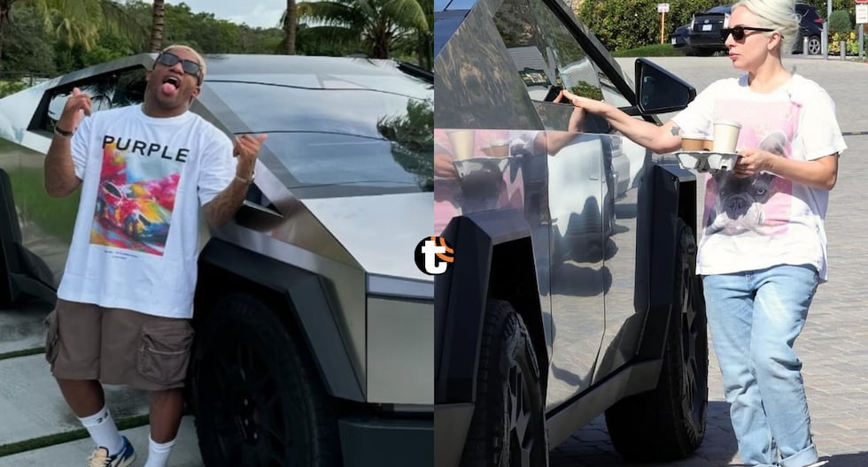La ‘Foquita se luce con su Tesla Cybertruck de 100 mil dólares al estilo de Justin Bieber y Lady Gaga