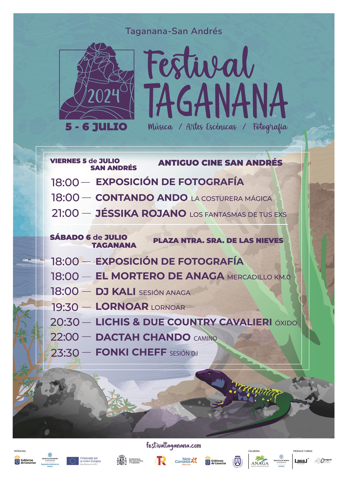 El Festival Taganana llena de música y artes escénicas el paraje natural de Anaga