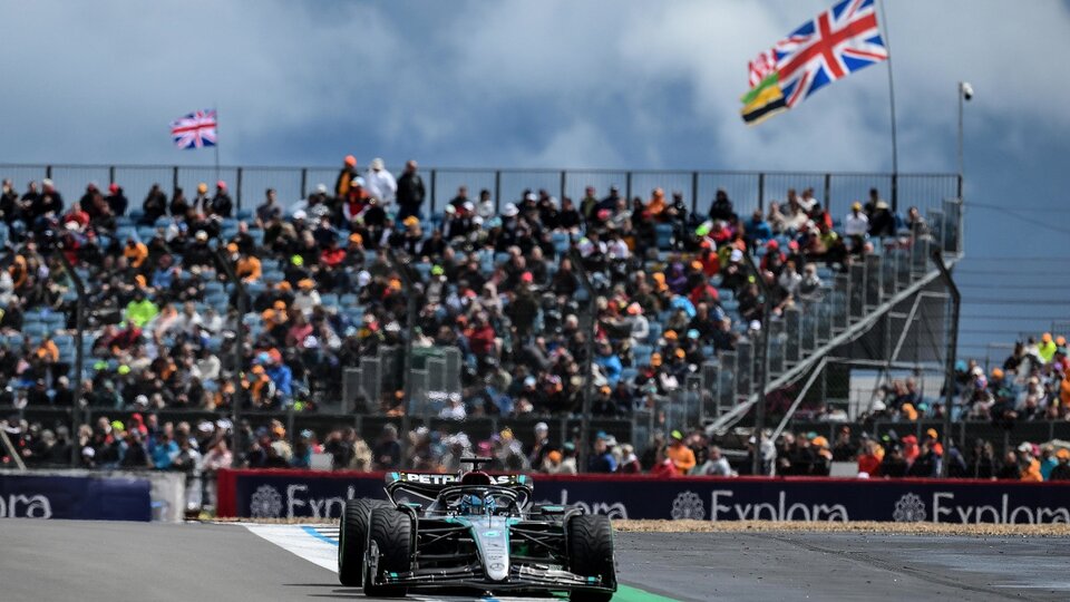 Fórmula 1: Mercedes metió un inesperado 1-2 en Silverstone | Russell y Hamilton largan en la primera fila del Gran Premio de Gran Bretaña