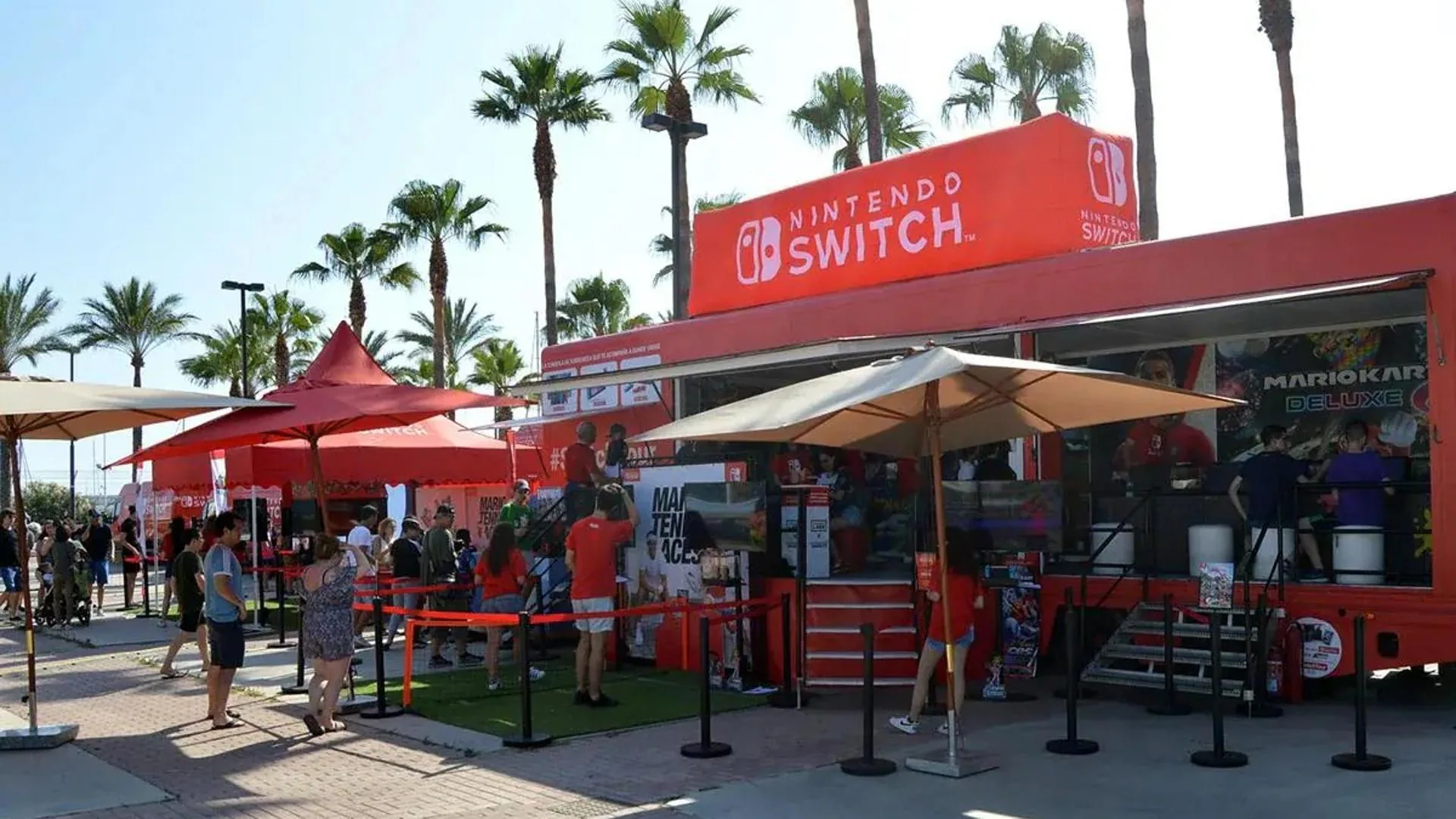 La carpa de Nintendo para probar videojuegos gratis aterrizará en la plaza de la Marina de Málaga | Diario Sur