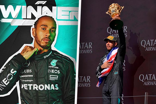 Lewis Hamilton agranda su leyenda en la Fórmula 1: conquista el Gran Premio de Gran Bretaña