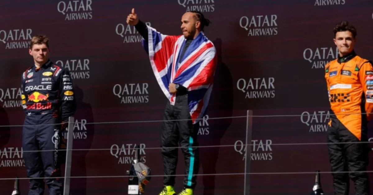 Fórmula 1: Hamilton le puso fin a una larga espera con su novena victoria en el Gran Premio del Reino Unido