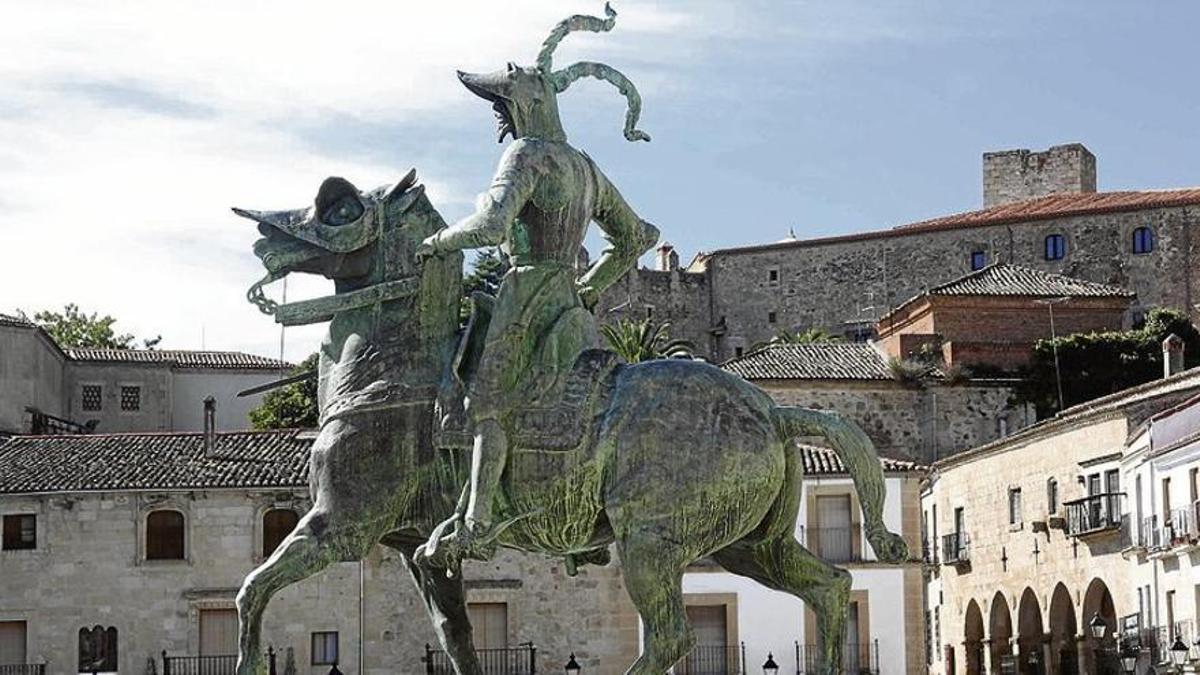 El mapa de las estatuas más icónicas de Extremadura y todas sus curiosidades