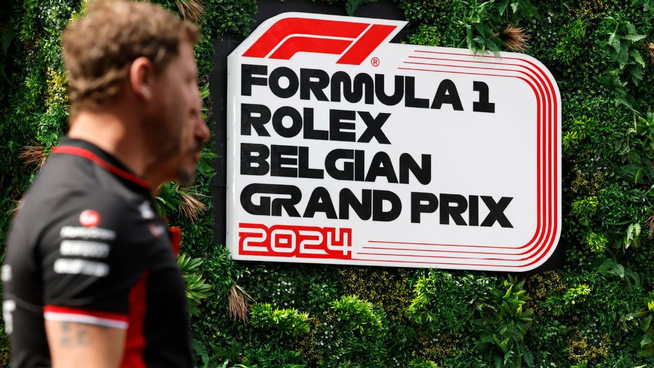F1 GP Bélgica: horarios del fin de semana