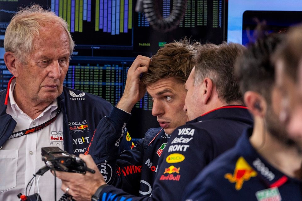 Marko reconoce que hay un ambiente "tenso" en Red Bull F1