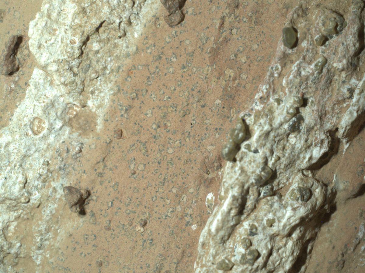 Hallan indicios de vida microbiana en una roca del planeta Marte