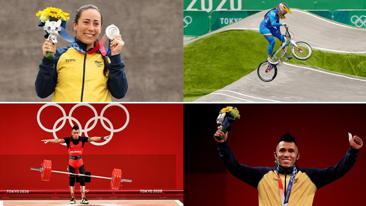Los deportistas colombianos con más posibilidades de obtener una medalla en París 2024