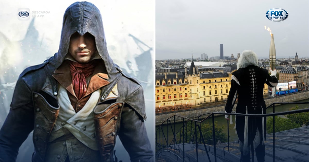 Hasta los videojuegos estuvieron en París 2024 con referencia a Assassin’s Creed | VIDEO