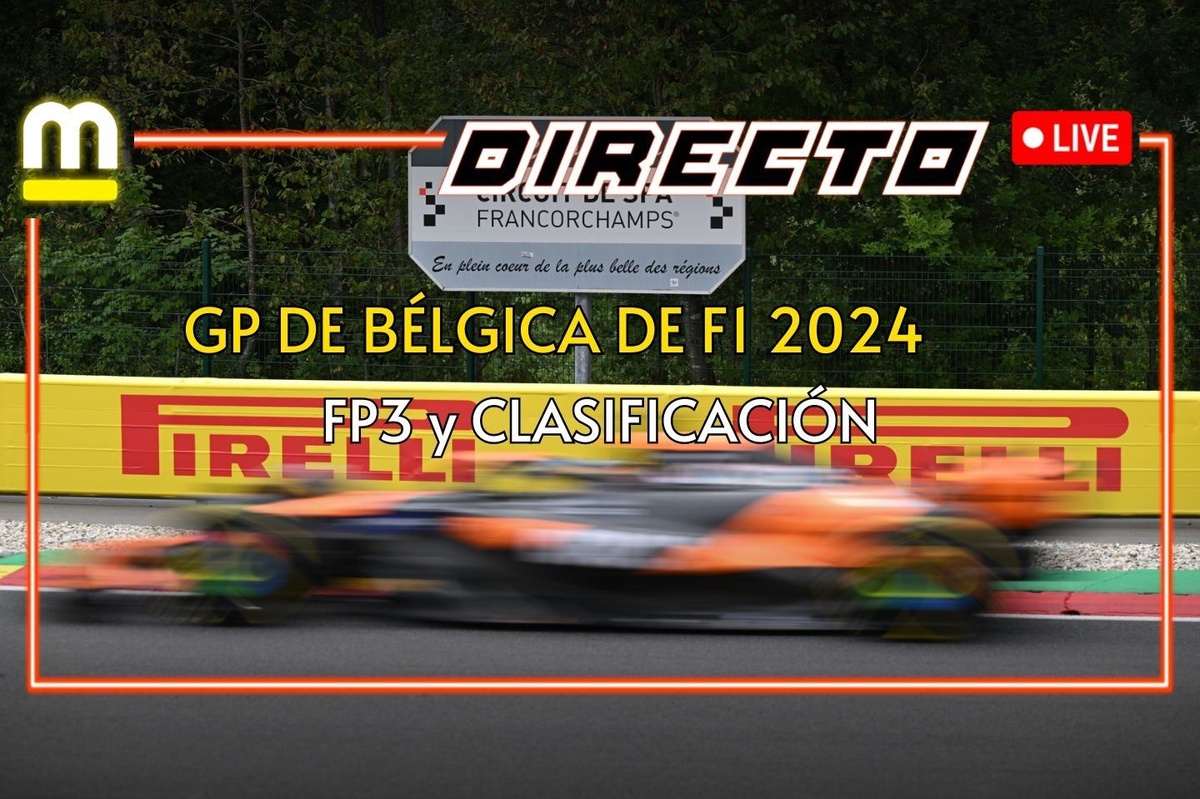 F1 en DIRECTO: la FP3 y la clasificación del GP de Bélgica en Spa | Live text | Motorsport.com