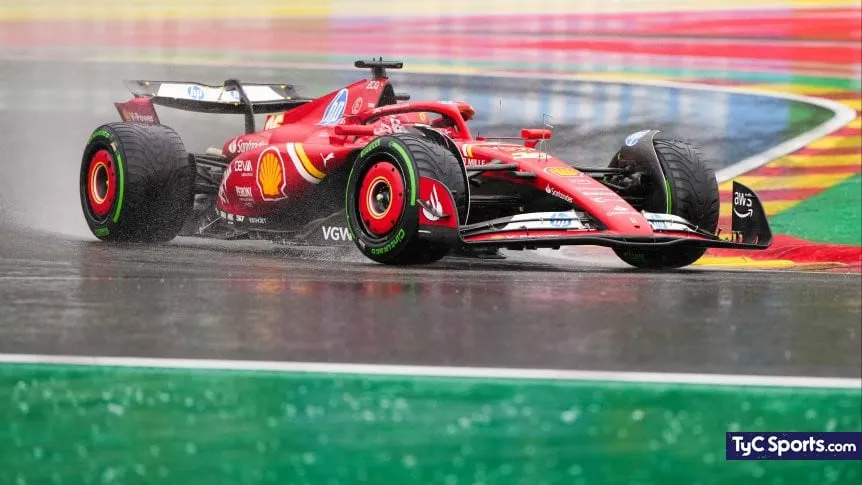 F1: con Verstappen sancionado, Leclerc largará primero en el GP de Bélgica – TyC Sports