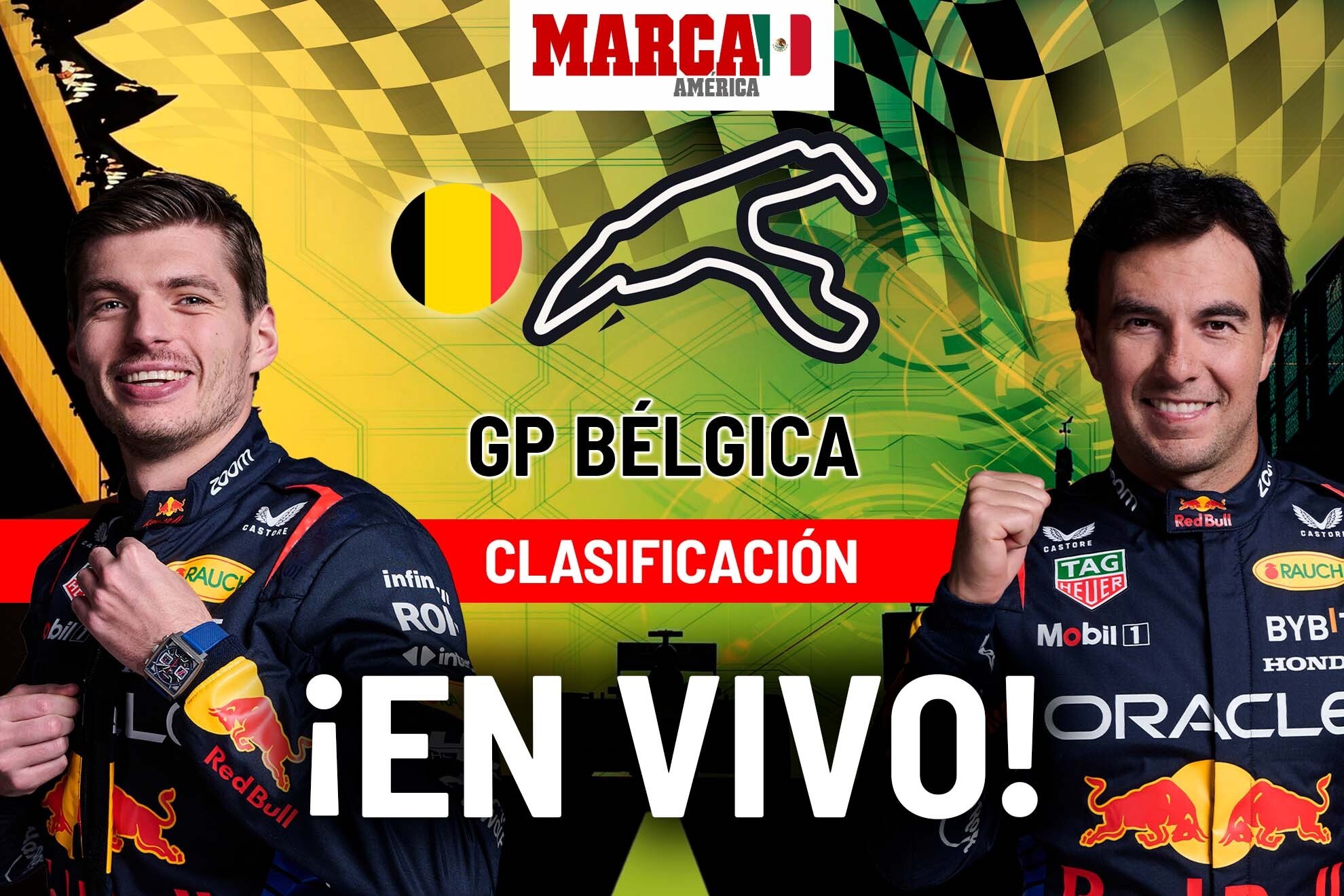 Posiciones Clasificación GP Bélgica 2024: Sergio Pérez acaricia la Pole Position | Marca