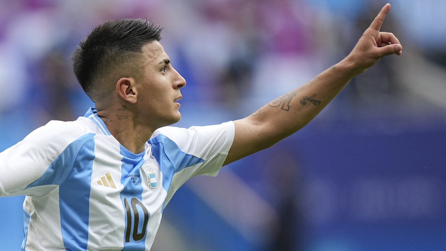 Argentina vence a Ucrania, clasifica a 4tos y podría cruzarse con Francia en Juegos Olímpicos