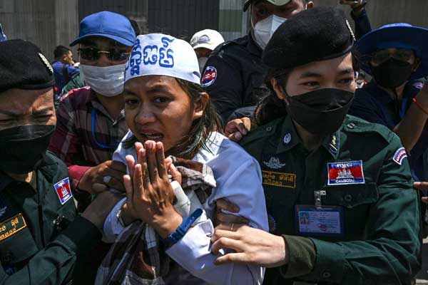 Los jóvenes activistas ambientales de Camboya pagan un alto precio