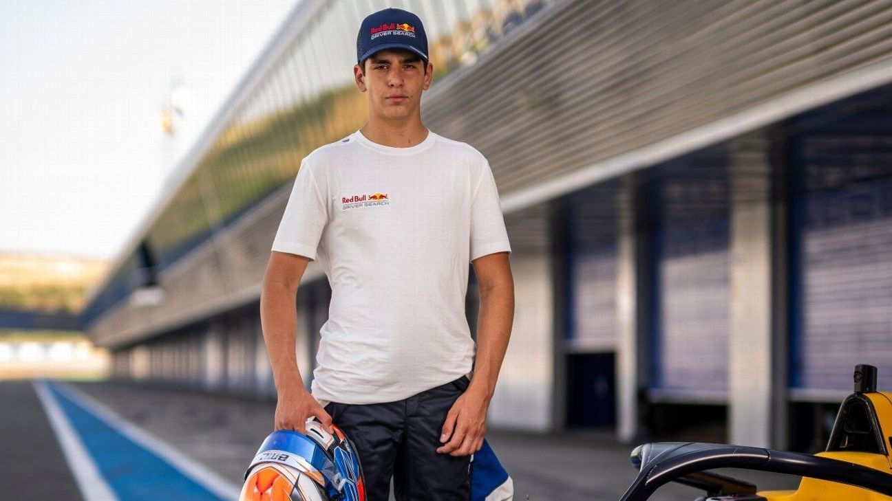 Mexicano Ernesto Rivera firma con Red Bull Junior Team