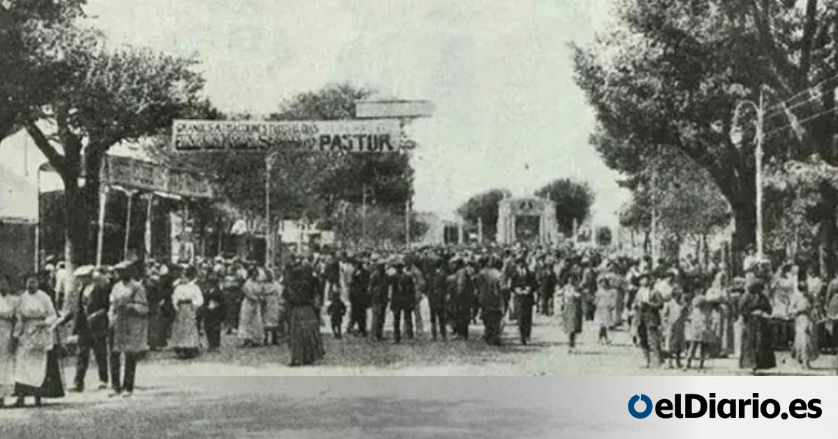 Cuando el cine ya era un espectáculo de barraca en la Feria de Albacete