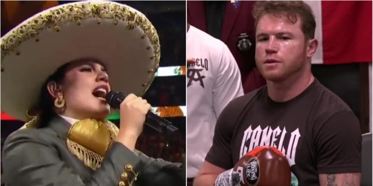 ¿Camila Fernández a prisión? Las posibles sanciones por su error en el himno en la pelea de Canelo Álvarez