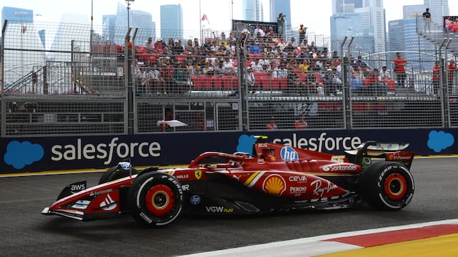 f1-libres-1-y-2-del-gp-de-singapur:-resumen,-resultados-y-reacciones-de-alonso-y-sainz-en-marina-bay