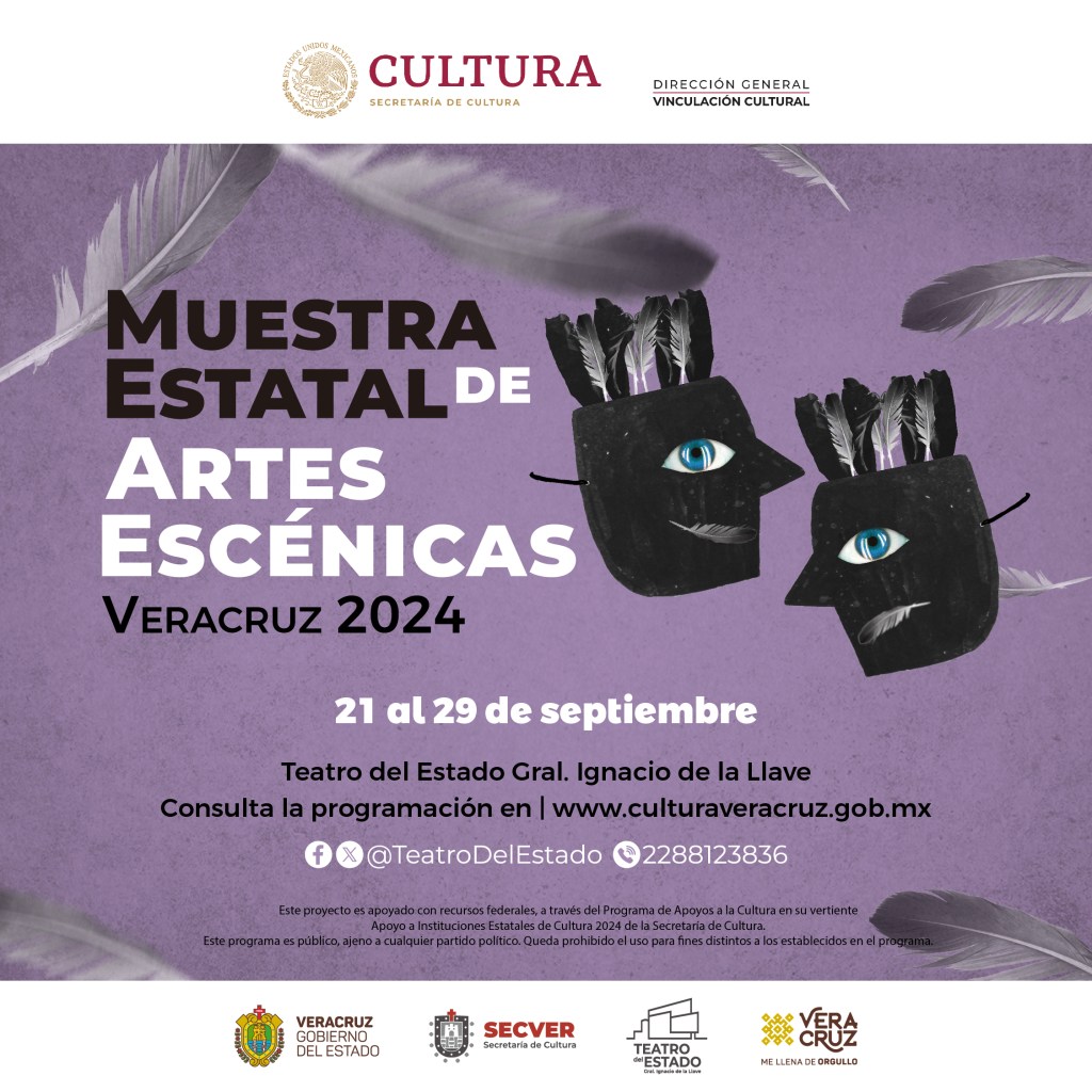 Presenta la SECVER el programa de la Muestra Estatal de Artes Escénicas Veracruz 2024 – HoyXalapa