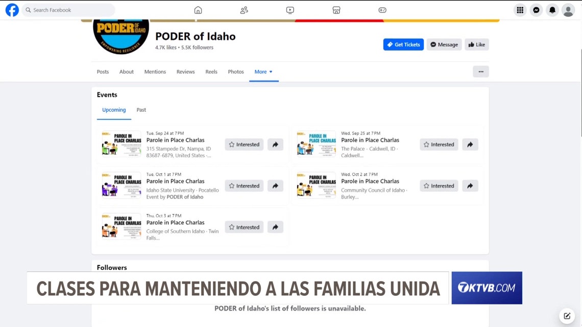 Clases informativas sobre el programa de inmigración ‘Manteniendo a las Familias Unidas’