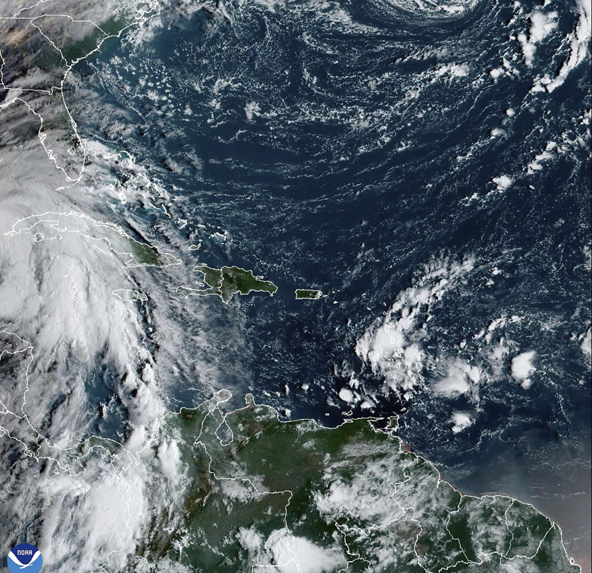 EN VIVO: La trayectoria del huracán Helene en su camino por el Golfo de México