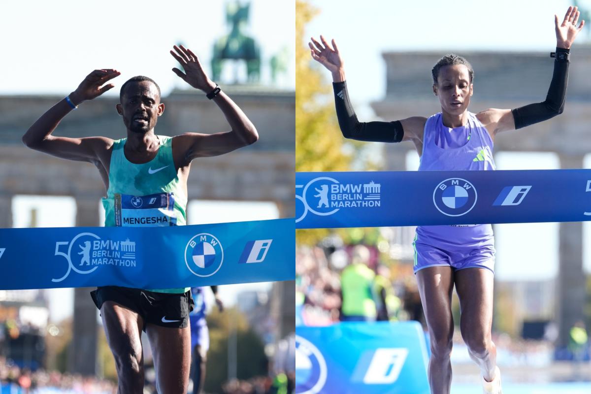 Doblete etíope en el Maratón de Berlín: ganan Mengesha y Ketema