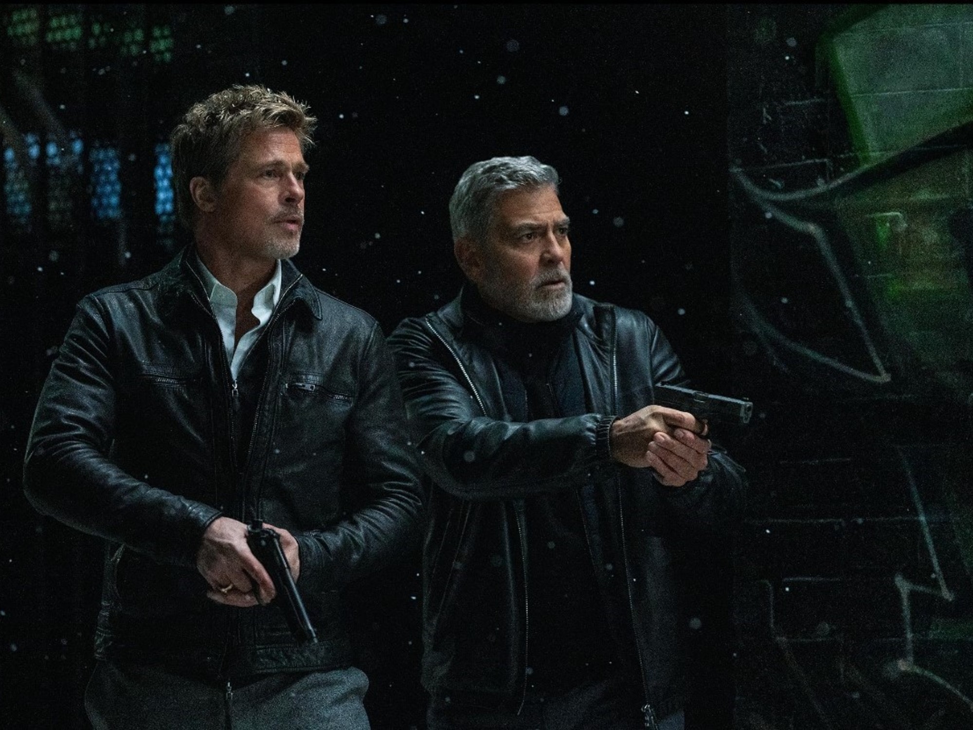 brad-pitt-y-george-clooney-se-unen-en-lobos:-descubri-este-thriller-comico-solo-en-streaming