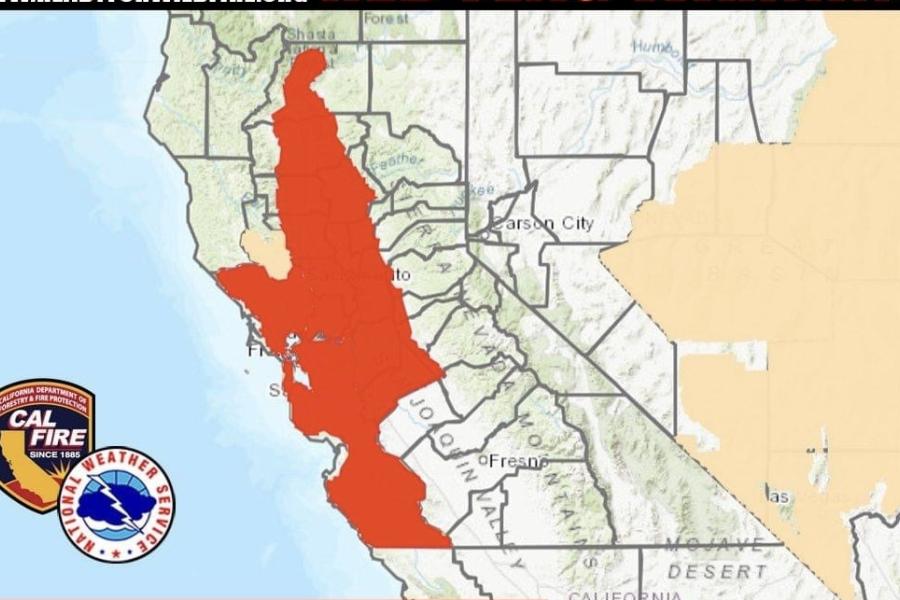 emiten-alerta-de-bandera-roja-en-el-norte-de-california-por-riesgo-alto-de-incendios