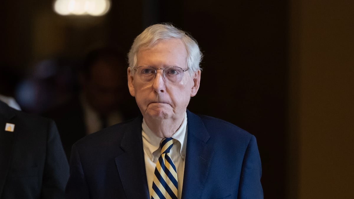 “No se van a admitir nuevos estados”, dice Mitch McConnell, saliente líder republicano del Senado