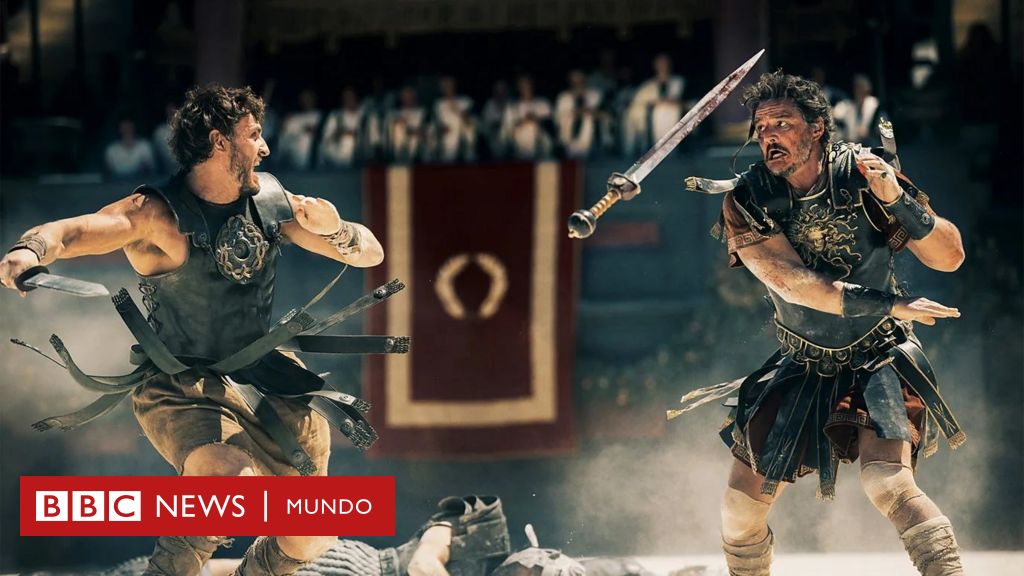 gladiator-ii-|-“es-de-lejos-la-mejor-pelicula-comercial-del-ano”:-la-critica-de-la-bbc-de-la-secuela-de-gladiator-–-bbc-news-mundo