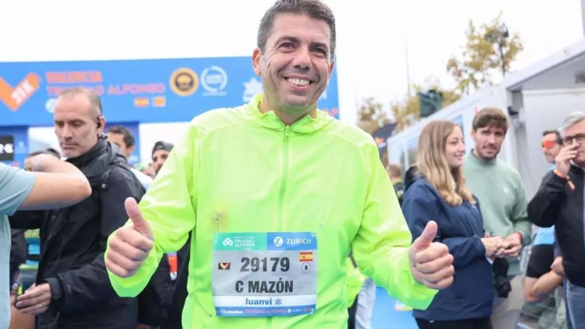 maraton-valencia-2024:-¿va-a-correr-carlos-mazon-este-ano?