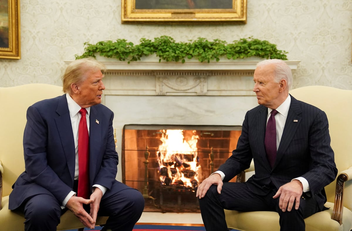 Trump, a Biden en la Casa Blanca: “La transición será todo lo suave que sea posible”