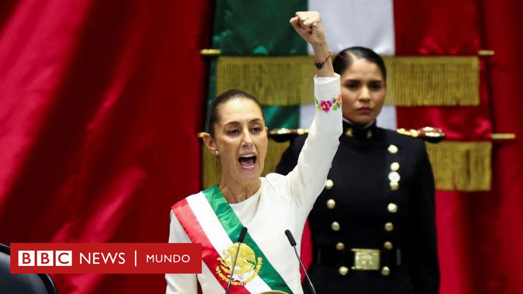 Claudia Sheinbaum | “Soy madre, abuela, científica y mujer de fe. Y a partir de hoy, presidenta”: el poderoso discurso de Sheinbaum al asumir el poder en México – BBC News Mundo