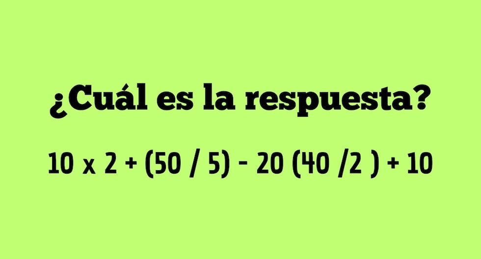 Un ejercicio para entrenar tu mente: ¿resolverás este desafío en 10 segundos?